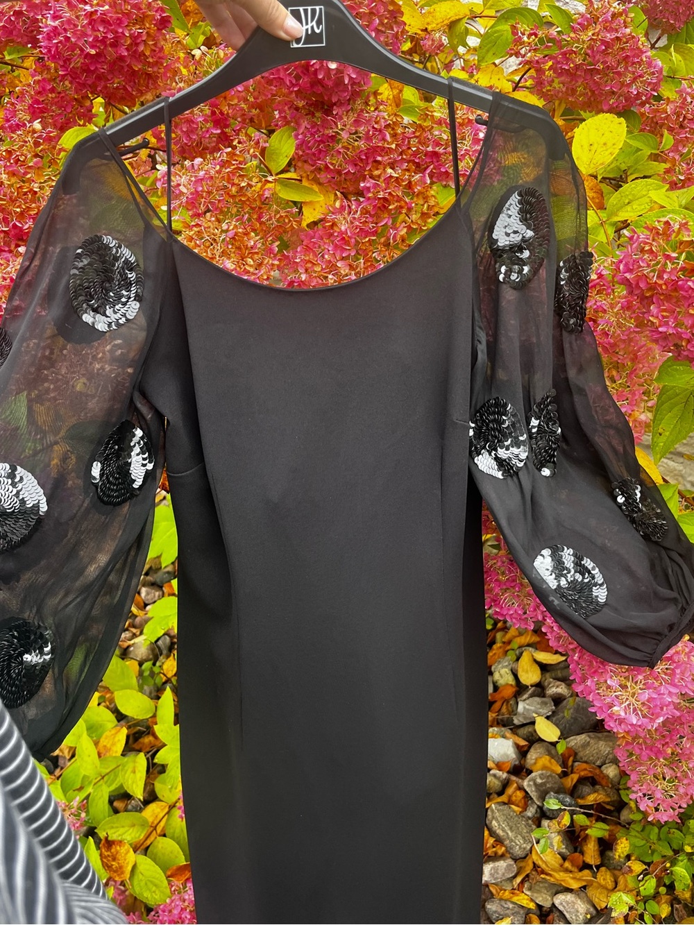 SACHIN + BABI Charlotte Sequin Embellish Scoop Neck Dress 4 Like New
